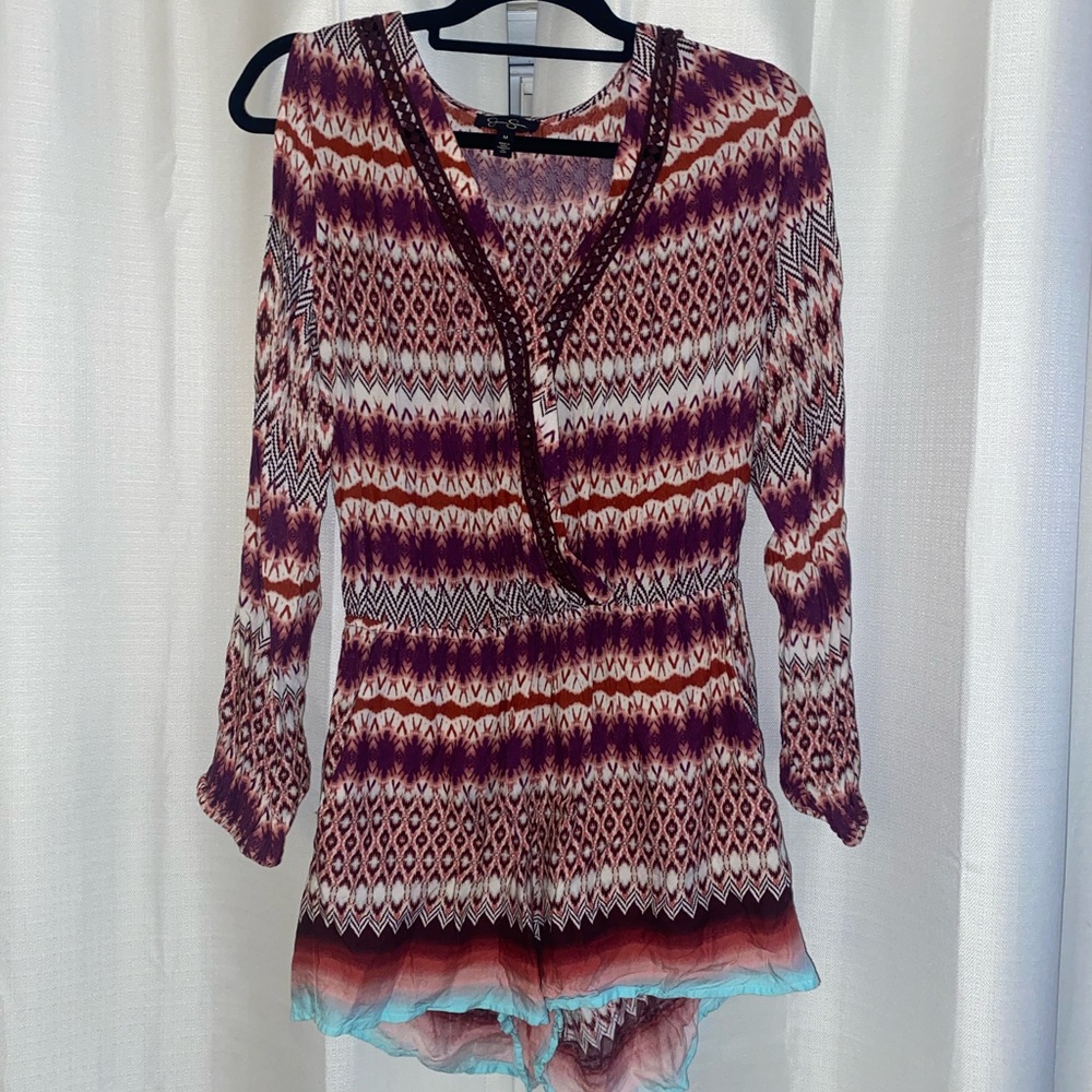 Fun & Colorful Shorts Romper!